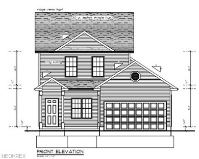 Front of home to be built