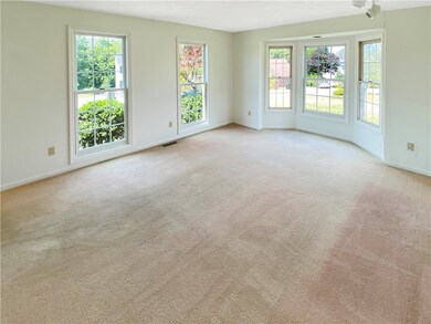The living room.