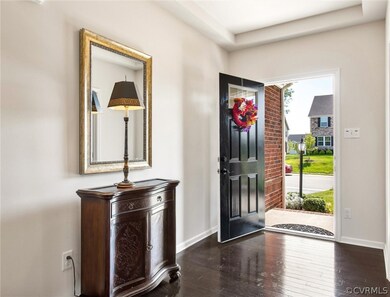 11X6 Foyer with French doors to the office or poss
