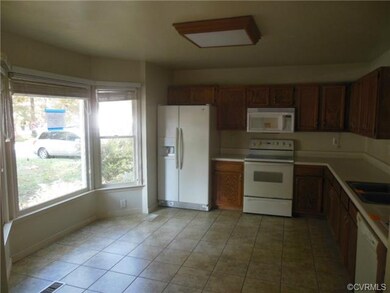 View of Eat-in Area in Kitchen