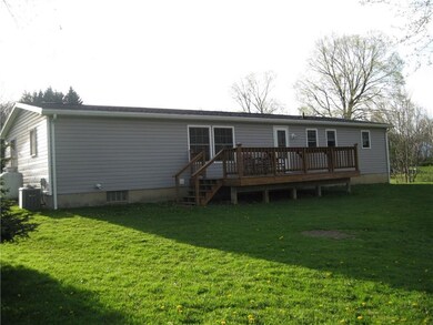 rear of home