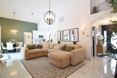 Open-plan living space