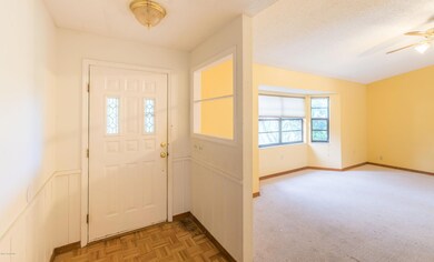 Foyer & Living Room