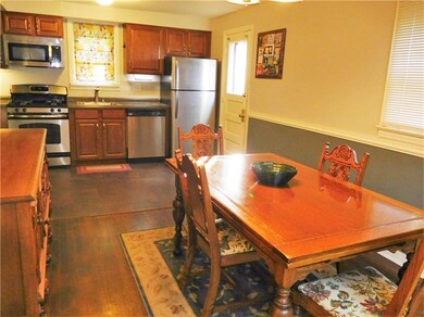 This open kitchen and dining room combo is the ide
