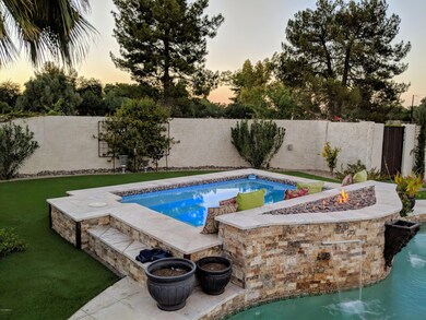 hot tub fire waterfall nice shot