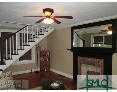 Living Room. Hardwoods and Fireplace Add So Much C