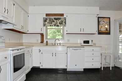 Enjoy the view of the backyard in the kitchen