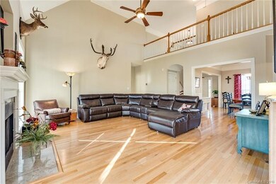 Great Room open to the second floor.