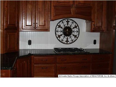 Backsplash details in the newly remodeled kitchen