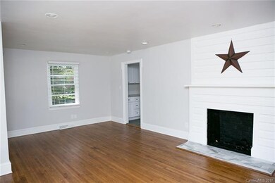 Large adjoining dining and living room