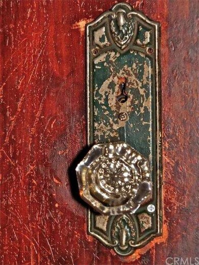 Original glass door knobs throughout the house!