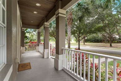 Spacious covered front porch.