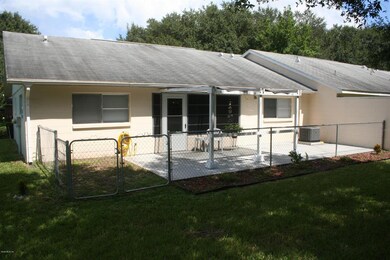 Rear of the property