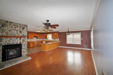 Open floor plan with living/dining combo. Newer laminate flooring and updated fixtures!