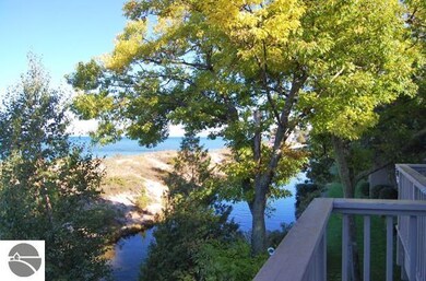 Looking north from the condo.