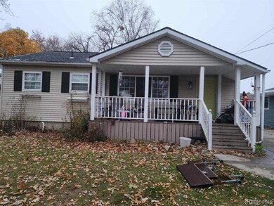 View of front of house featuring covered porch