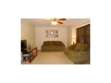 Large window in living room allows plenty of natur