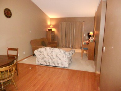 living room w access to deck