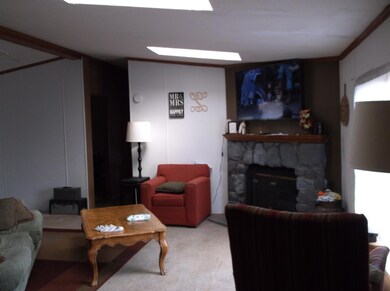 Beautiful fireplace in greatroom