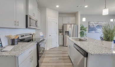 Photo is not of the actual home, but is an inspirational photo of builder’s model home and may depict options, furnishings, and/or decorator features that are not included