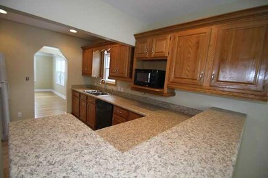Kitchen. new countertops and breakfast bar