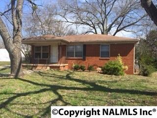 THIS FULL BRICK HOME IS CONVENIENT TO RESEARCH PARK, REDSTONE ARSENAL AND LOWE MILL AREA.   GREAT PROPERTY FOR INVESTORS OR HANDYMAN FIXER UPPER!!!