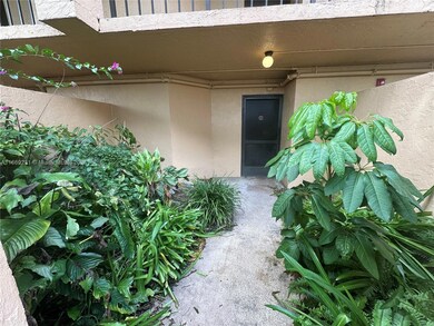 Garden entry area