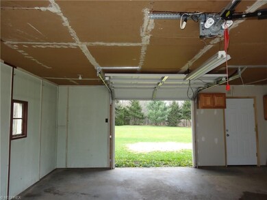 Rear Garage Door for easy access to back yard