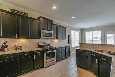Gorgeous Kitchen with granite and stainless appliances.