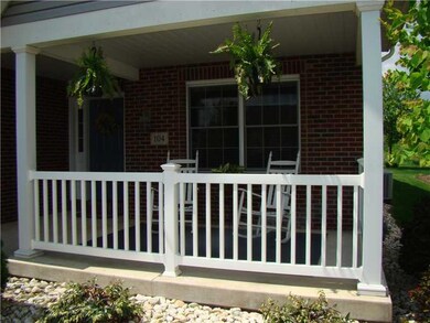 Exterior Front. Front porch