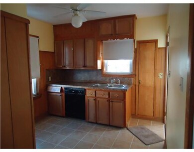 Kitchen. KITCHEN IS BRIGHT & CHEERY, WITH NEW TILE