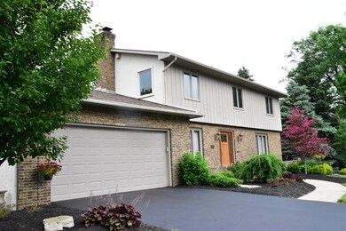 Front view from the side