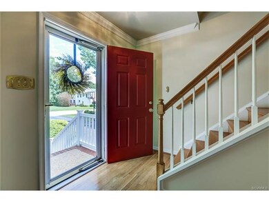Gleaming hardwood floors. Light and bright Foyer.