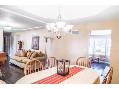 Formal Dining off Living Room & Kitchen