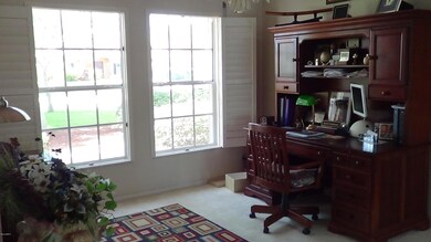 Dining Room Being Used as an Office