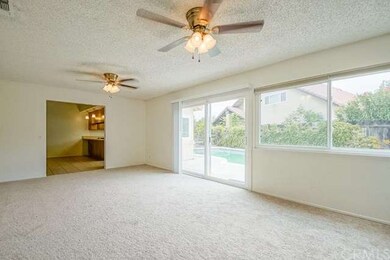 Family room opens to pool