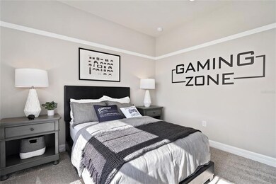 Bedroom 3 *Model Home Design – Pictures are for illustration purposes only. Elevations, colors and options may vary. Furniture is for model home staging only.