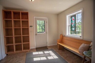 Side Entrance off the driveway