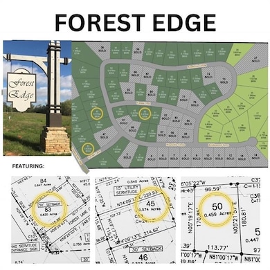 Forest Edge featured lots