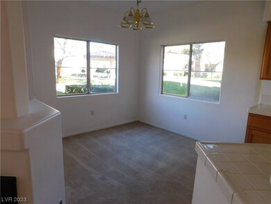 East side of the unit dining area