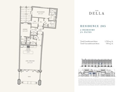 The Della Floorplan 205