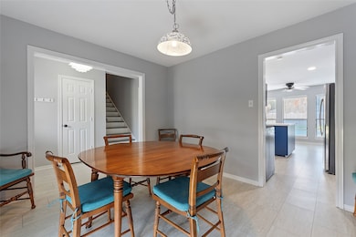 Formal dining immediately on the right when enteri