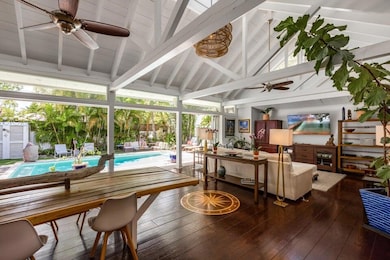 Living and Pool