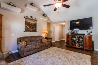 Vaulted ceiling