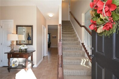 This large entry way gives you plenty of space to 
