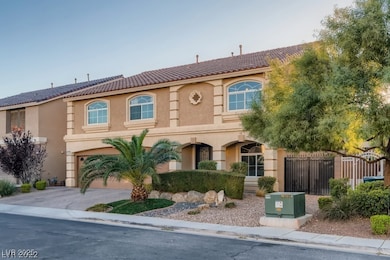 View of front of property featuring stucco siding,