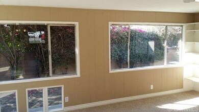 interior view of patio room