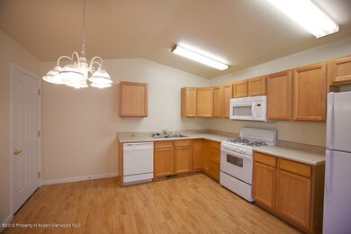Kitchen and dining area