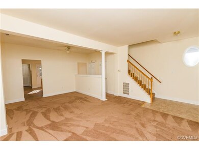 Living Room, Dining Room and Foyer