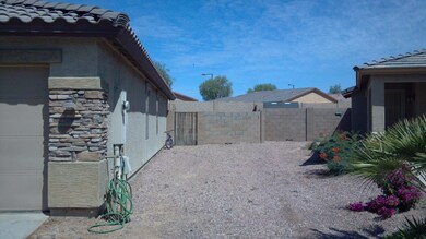 north side yard